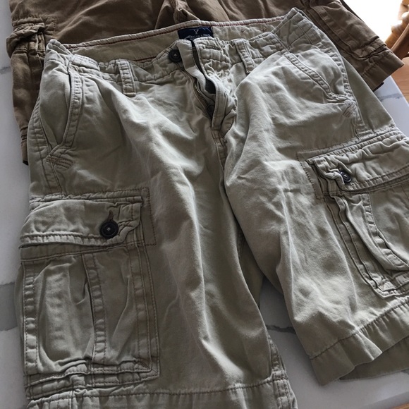 American Eagle classic khaki shorts size 30 - Picture 5 of 8